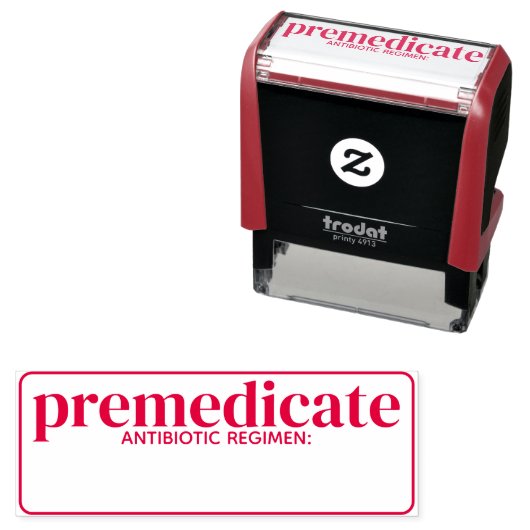 Premedicatie Antibiotische Profylaxe Aangepaste Ta Zelfinktende Stempel (In situ)