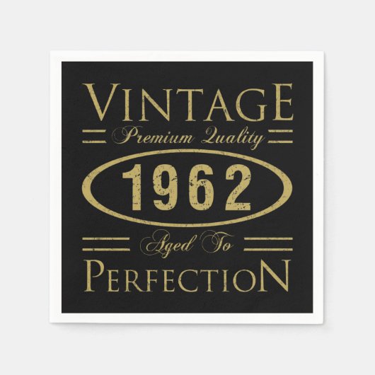 premie 1962 60e verjaardag servet (Voorkant)