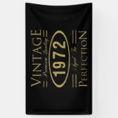  premie 1972 50e verjaardag spandoek (Verticaal)