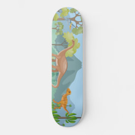 Premie op het eiland Dinosaur Persoonlijk Skateboard