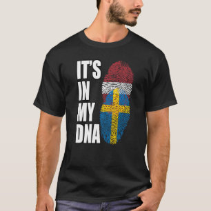 Premie voor het behoud van het Zweedse en Letse Mi T-shirt