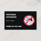 Premie voor ongediertebestrijding visitekaartje (Voorkant)