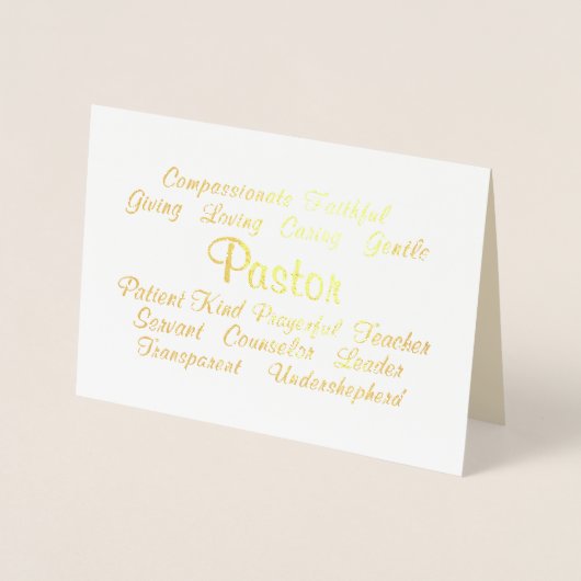 Premier bedankt folie kaarten (Voorkant)