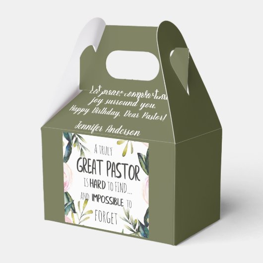 Premier Birthday Jubileum met kerstcadeau Bedankdoosjes (Voorkant Zijde)