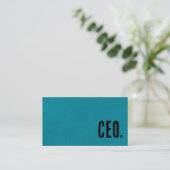 Premier Blau Nepalleer CEO Visitekaartje (Staand voorkant)