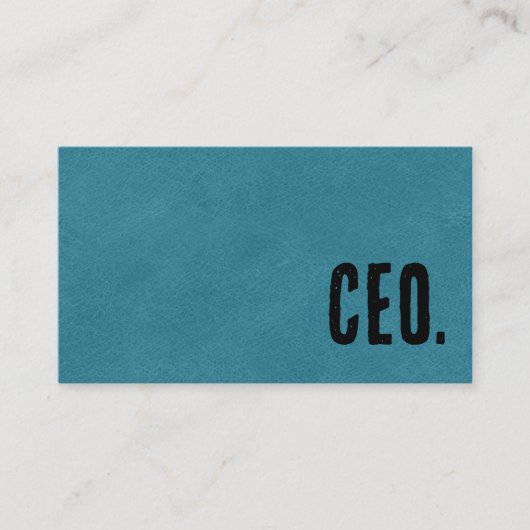 Premier Blau Nepalleer CEO Visitekaartje (Voorkant)