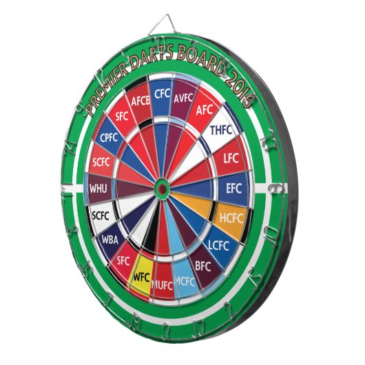 Premier Darts Board 2016 - Doelpraktijk Dartbord (Voorkant Rechts)