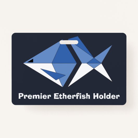 Premier Etherfisher ID Badge (Voorkant)