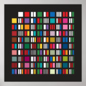 Premier Factor-Poster - zwart Poster (Voorkant)