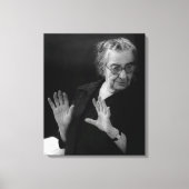 Premier Golda Meir Canvas Afdruk (Voorkant)