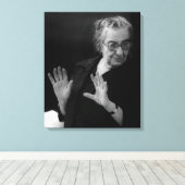Premier Golda Meir Canvas Afdruk (Insitu (Houten vloer))