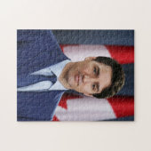 Premier Justin Trudeau Portrait Puzzle Legpuzzel (Horizontaal)