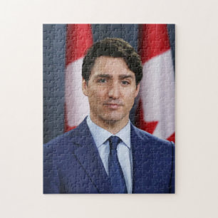 Premier Justin Trudeau Portrait Puzzle Legpuzzel