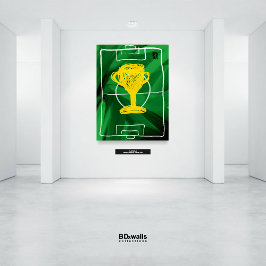 Premier League #1 #Abstract #Sport #Voetbal #UEFA Canvas Afdruk