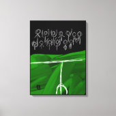 Premier League #2 #Abstract #Sport #Football #UEFA Canvas Afdruk (Voorkant)