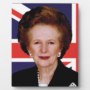 Premier Margaret Thatcher - De IJzeren Dame Fotoplaat