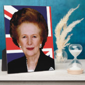 Premier Margaret Thatcher - De IJzeren Dame Fotoplaat (Zijkant)