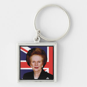 Premier Margaret Thatcher - De IJzeren Dame Sleutelhanger