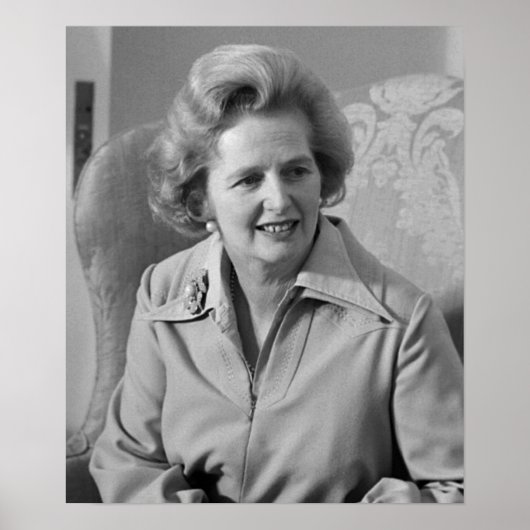Premier Margaret Thatcher Poster (Voorkant)