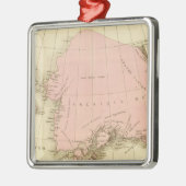 Premier Meridians Washington en Parijs Metalen Ornament (Links)