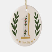 Premier Noël Keramisch Ornament (Rechts)