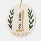 Premier Noël Keramisch Ornament (Links)