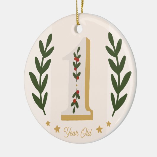 Premier Noël Keramisch Ornament (Links)