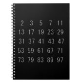 Premier Numbers Mathmatica Science Geek notebook Notitieboek (Voorkant)