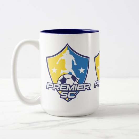 Premier SC-Mok Tweekleurige Koffiemok (Links)