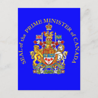 Premier van Canada Briefkaart