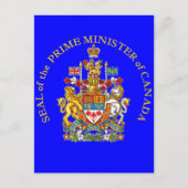 Premier van Canada Briefkaart (Voorkant)