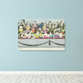 Premiere Loge d'un theater Canvas Afdruk (Insitu (Houten vloer))