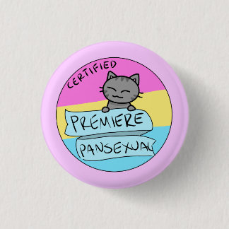 Premiere Pansexual! Ronde Button 3,2 Cm