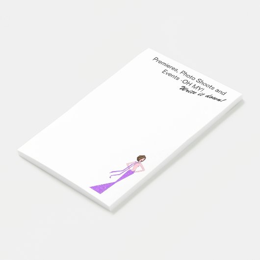 Premiers, foto's en evenementen! DIVA Post-it® Notes (Schuin)