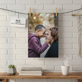 Premium 8" x 12" full-frame satine afdruk