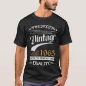 PREMIUM  Aangepast Geboortejaar - 60e T-shirt (Voorkant)