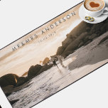 Premium aangepaste foto huwelijksgeschenk bureaumat<br><div class="desc">* Voor extra zazzle zakelijke briefpapier,  adverteren of merchandising items aan dit item,  neem dan contact met ons op via de ontwerper contact op onze zazzle homepage.</div>