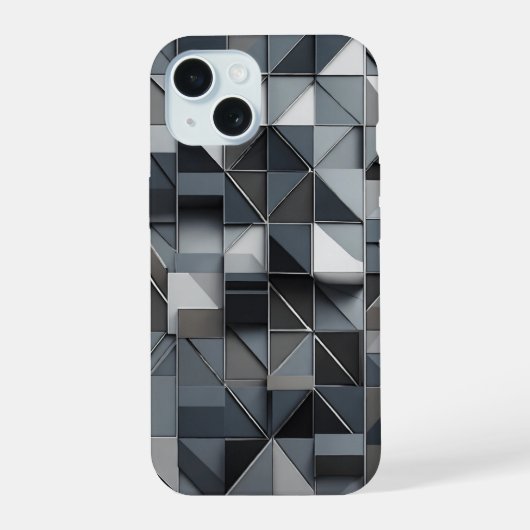 Premium Abstract iPhone 15 Case (Achterkant)