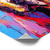 Premium Abstracte Labrador Print (KIES UW MAAT) (Hoek)