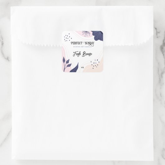 Premium - Abstracte Soy Candle Labels (Tas)