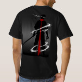 Premium-achterdruk T-shirt (Achterkant)