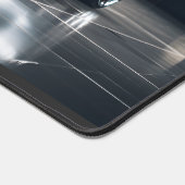 Premium Aluminium Futuristische Race Car Desk Mat (Hoek)