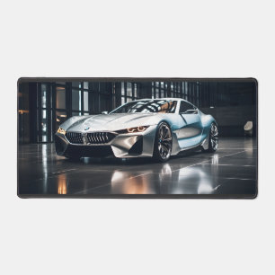 Premium Aluminium Futuristische Race Car Desk Mat