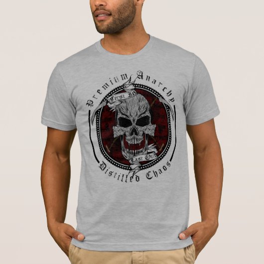 Premium-anarchie T-shirt (Voorkant)