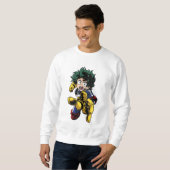 Premium anime boy vol sleeve t shirt (Voorkant volledig)