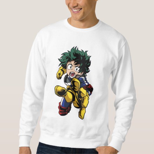 Premium anime boy vol sleeve t shirt (Voorkant)