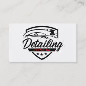Premium Auto Auto Detailing Body Shop Modern Slank Visitekaartje (Voorkant)