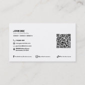 Premium Auto Detailing Car Body Shop Modern Visitekaartje (Achterkant)