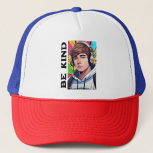 Premium Baseball & Trucker Hats_ Wees vriendelijk  Pet