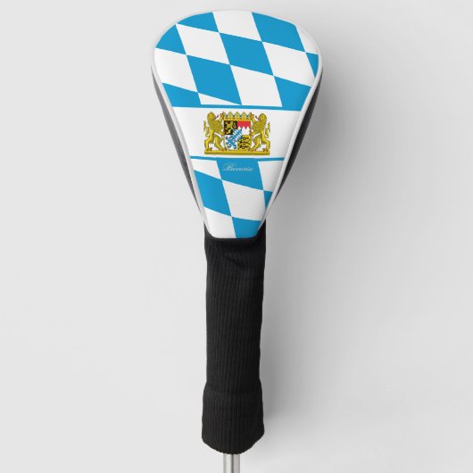 Premium Bavaria Golf Hoesjes, Beierse vlag Golfheadcover (Voorkant)